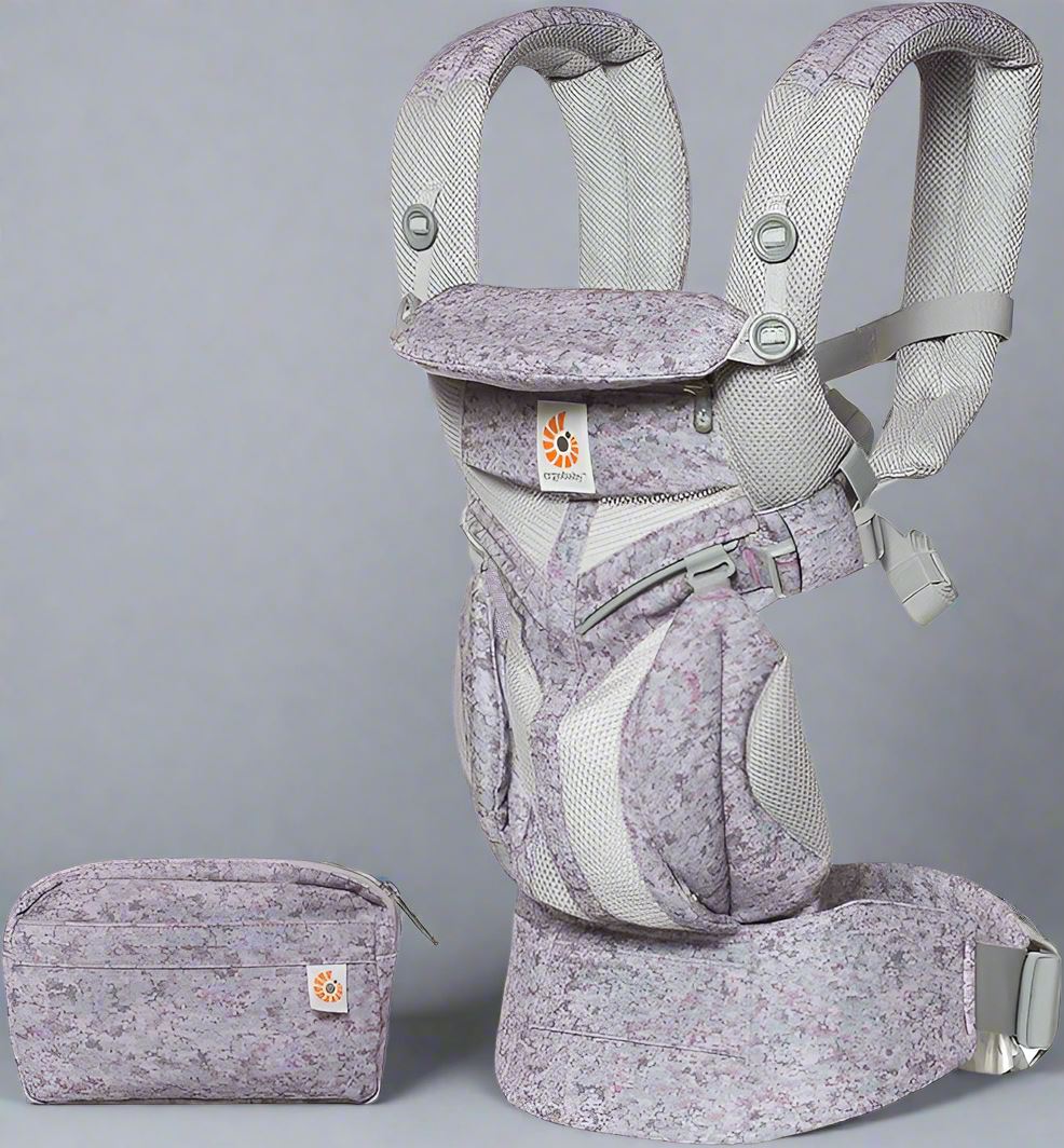 Porte Bebe - BreathBabyBag™ - Mauve Lavande - Supernova baby