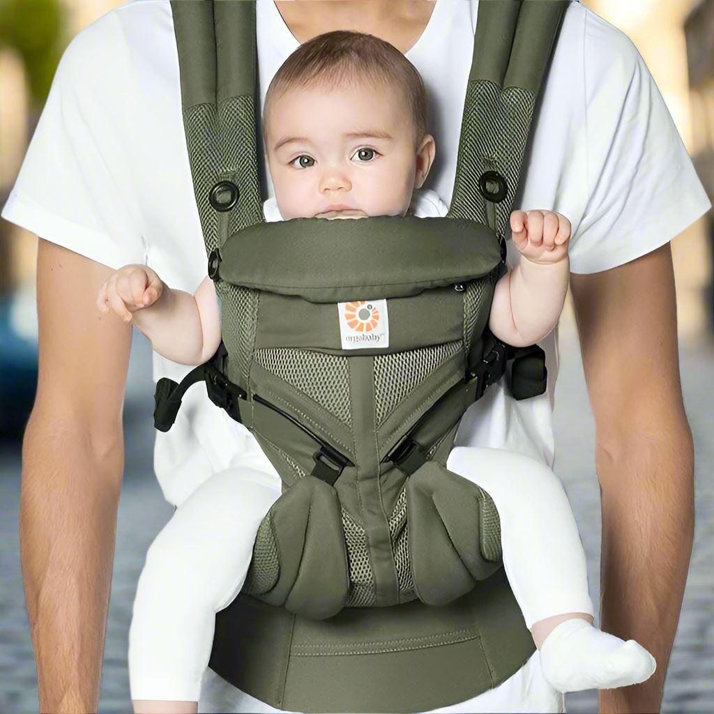 Porte Bebe - BreathBabyBag™ - Vert Olive - Supernova baby