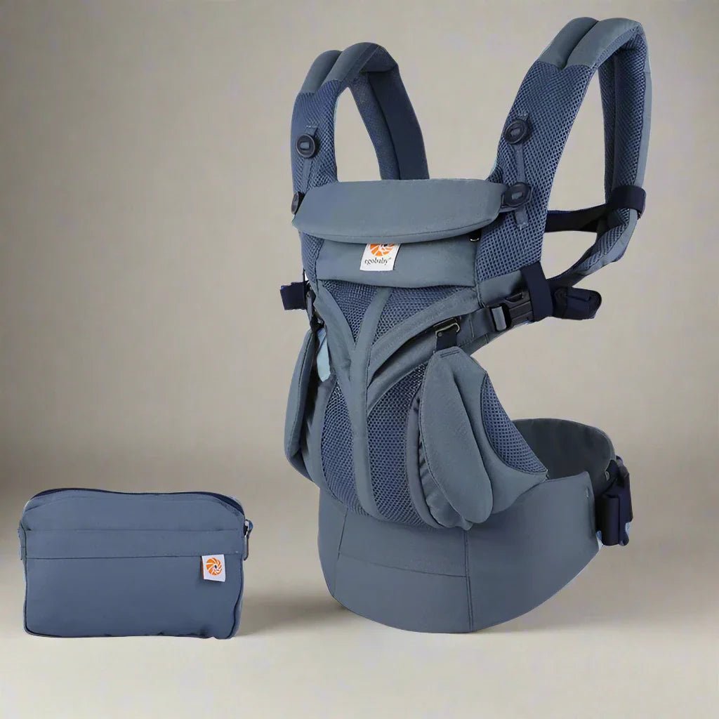 Porte Bebe - BreathBabyBag™ - Bleu Marine - Supernova baby