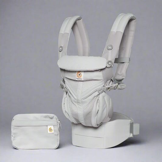 Porte Bebe - BreathBabyBag™ - Gris - Supernova baby