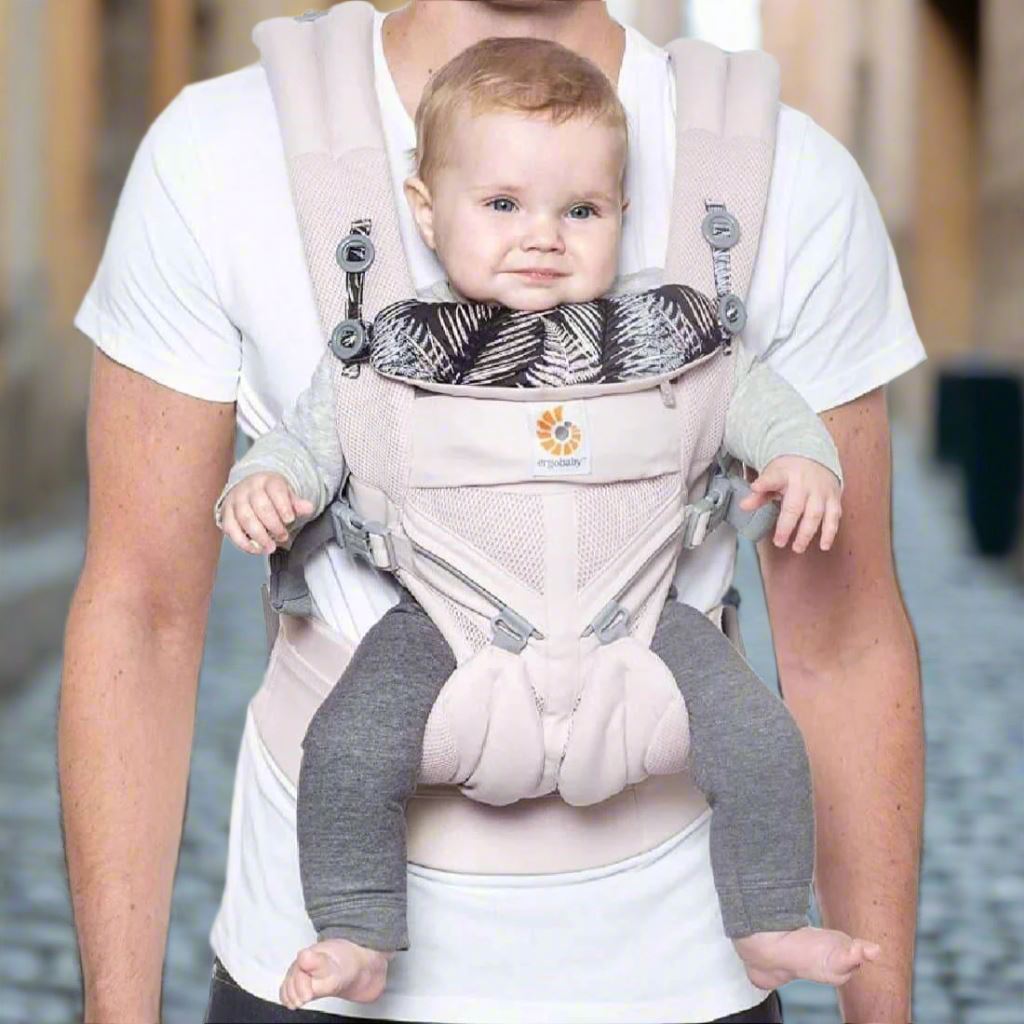 Porte Bebe - BreathBabyBag™ - Rose Maille - Supernova baby